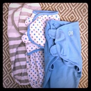 Set of 3 Summer Infant Original SwaddleMe Swaddles